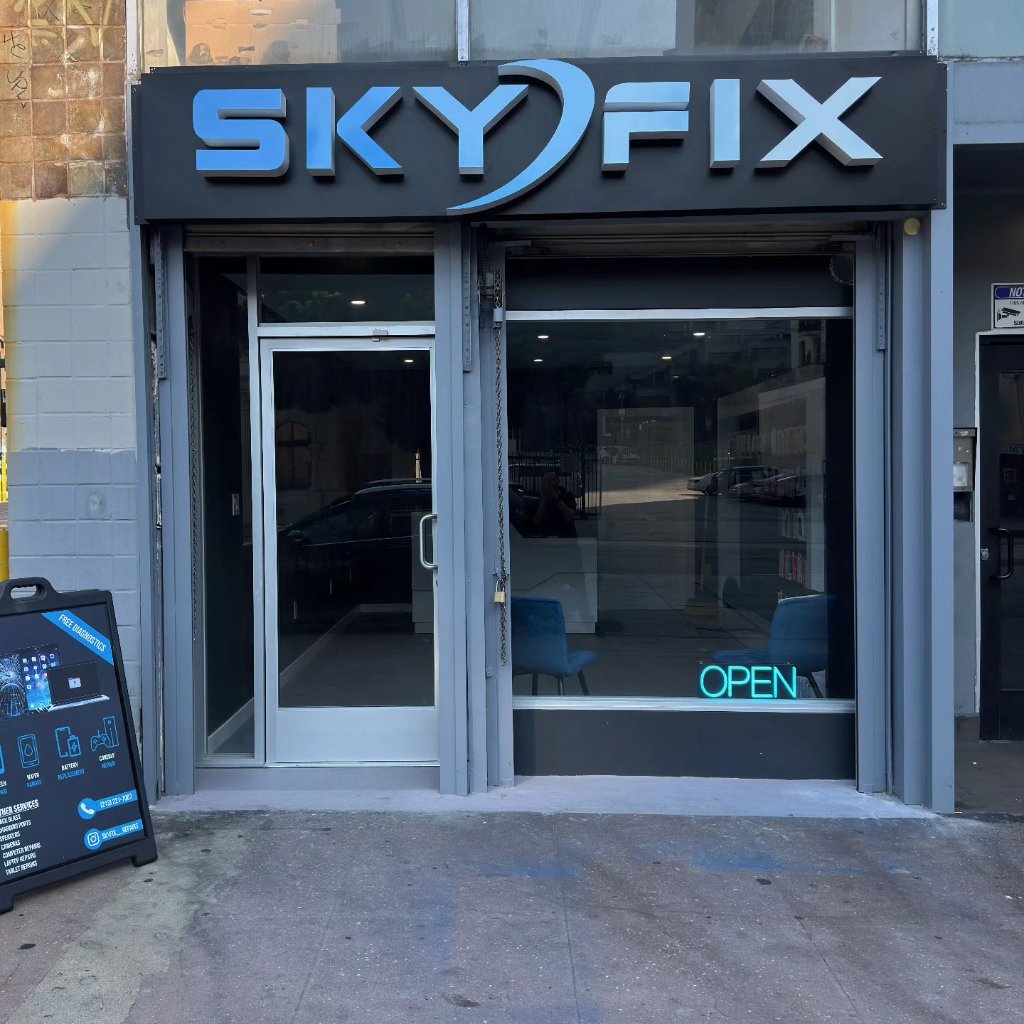 SkyFix store front