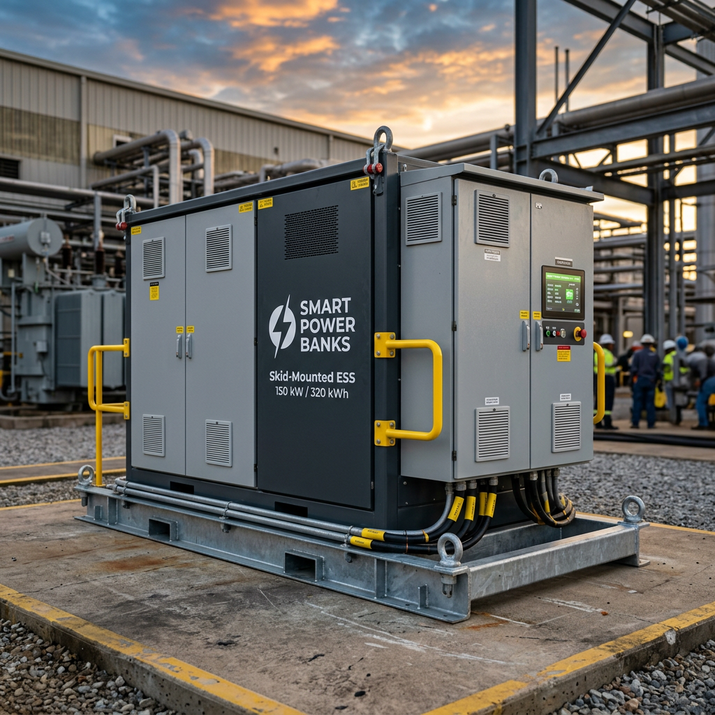 Skid-Mounted Industrial ESS