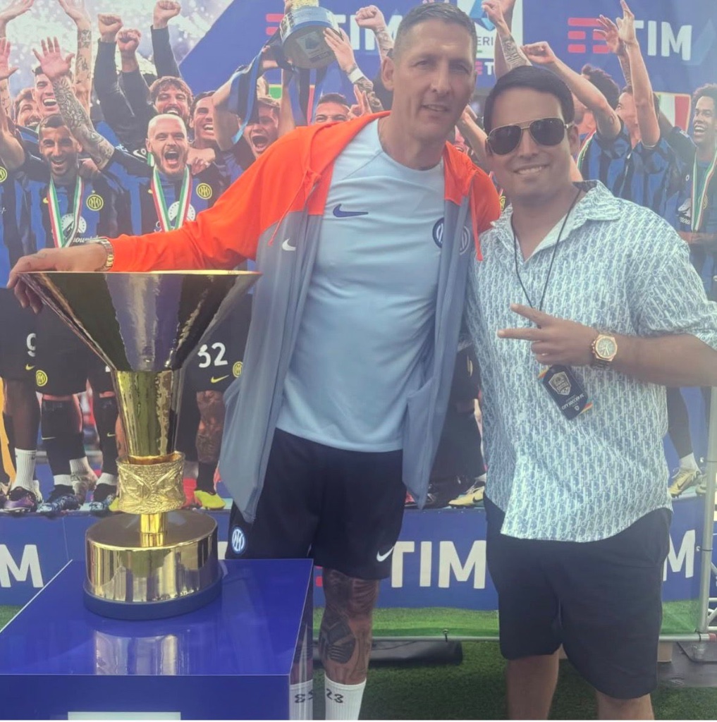 With Inter Milan — Serie A trophy
