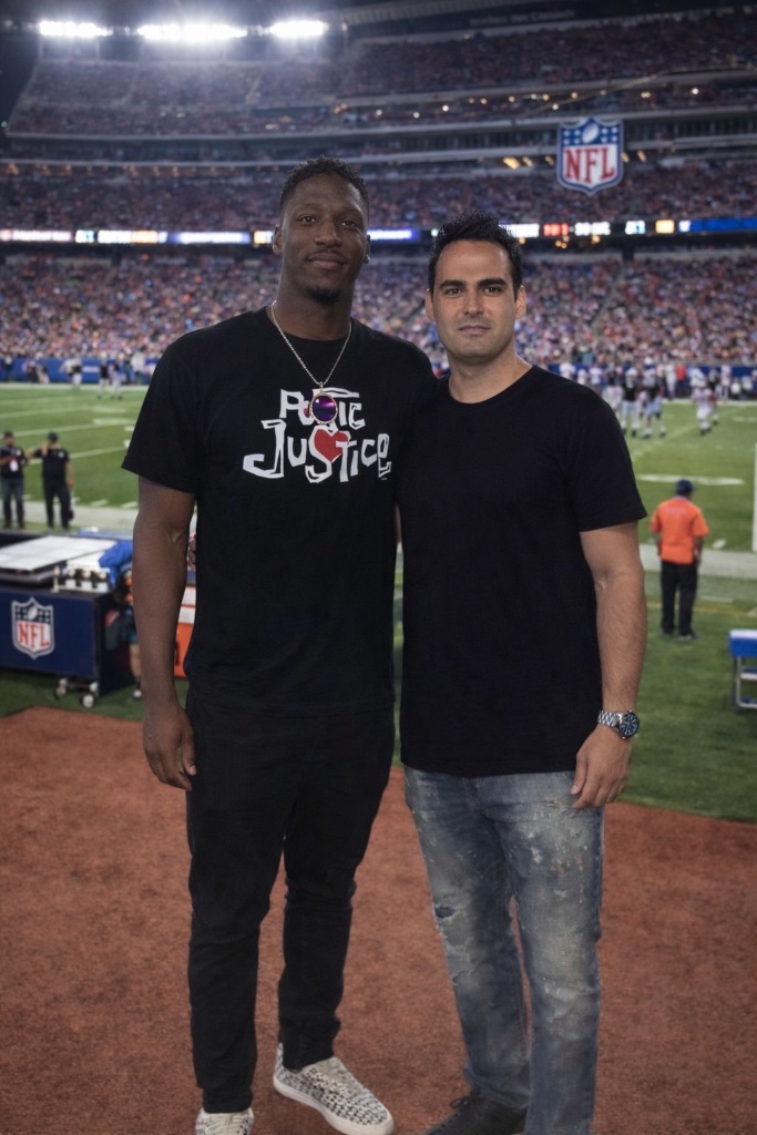 At NFL game