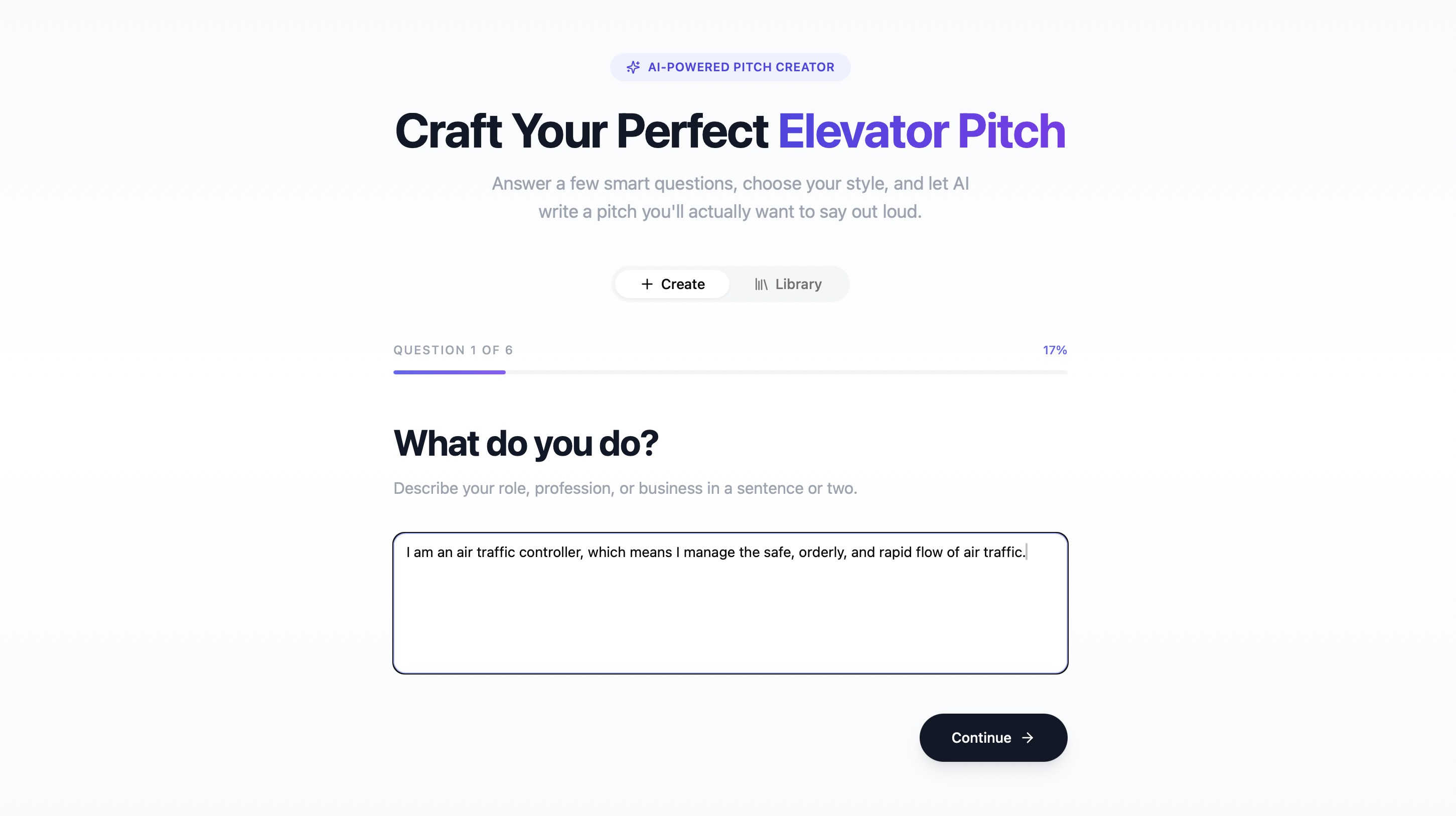Pitch Perfect template preview