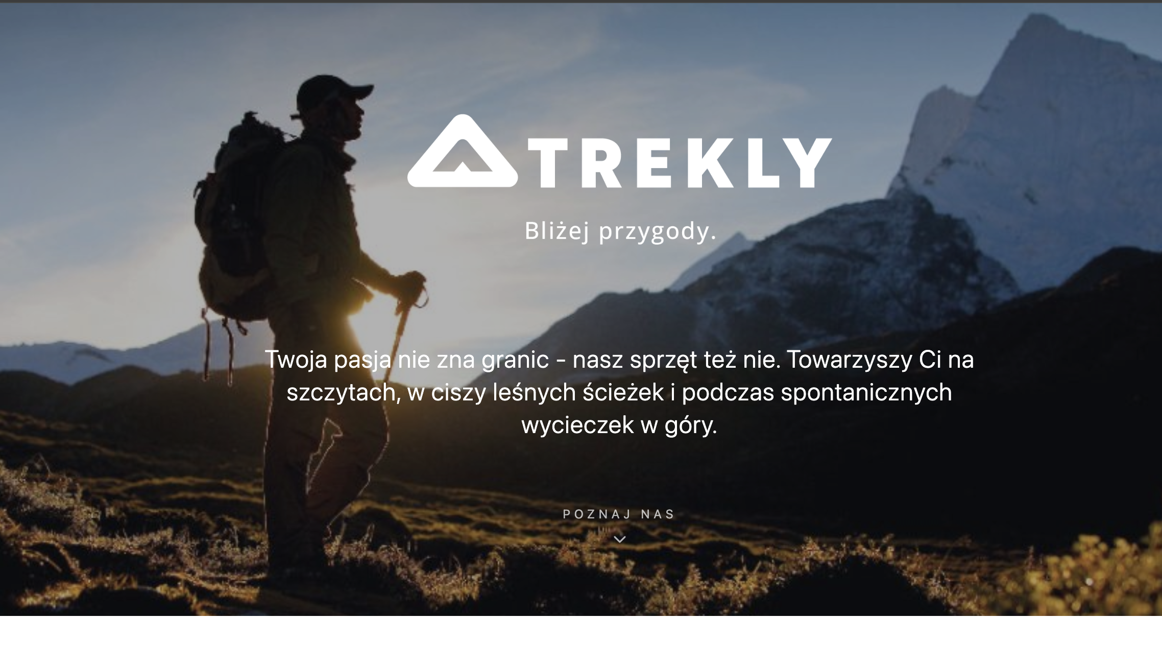 Trekly template preview