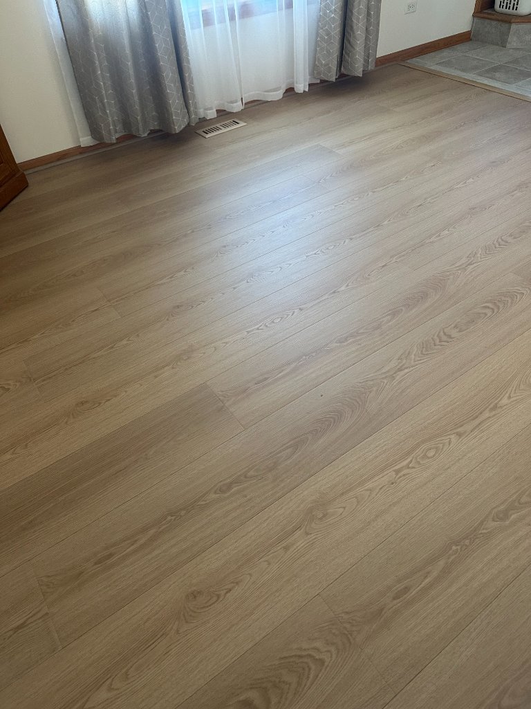 Hardwood floor installation