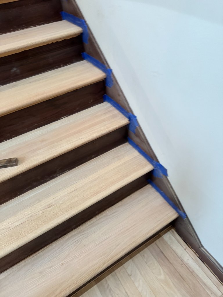 Refinished Stairs