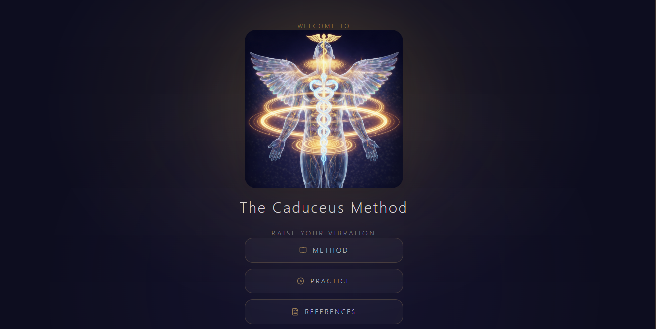 The Caduceus Method template preview