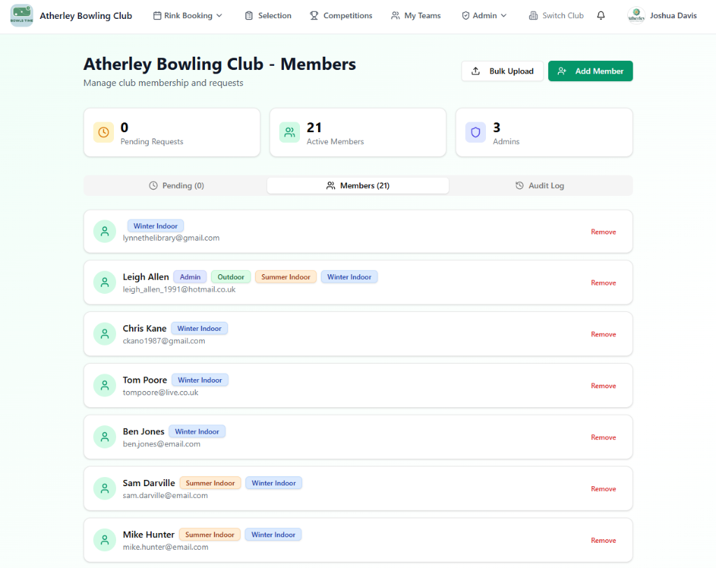 Member Management