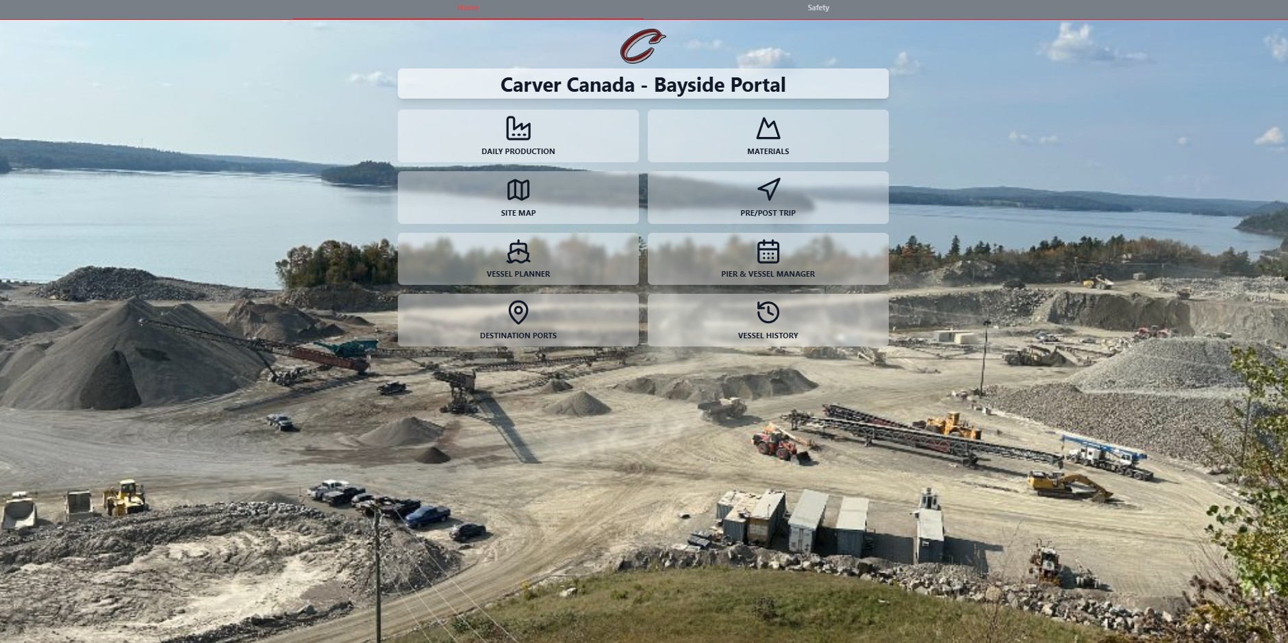 New Quarry Template template preview