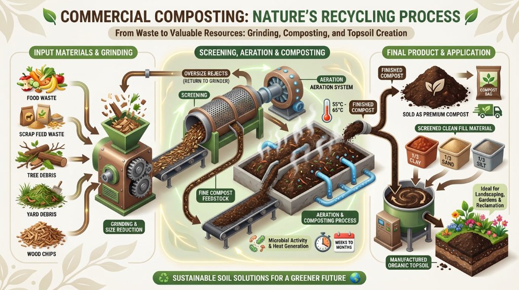 Sustainable Construction Cycle Infographic