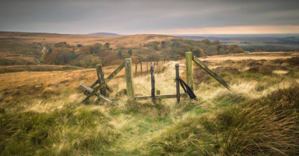 Moorland path