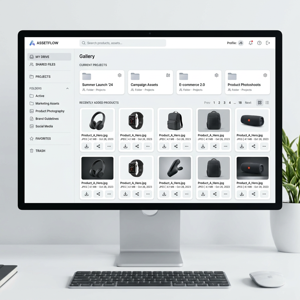 Organize and Download your Image Gallery