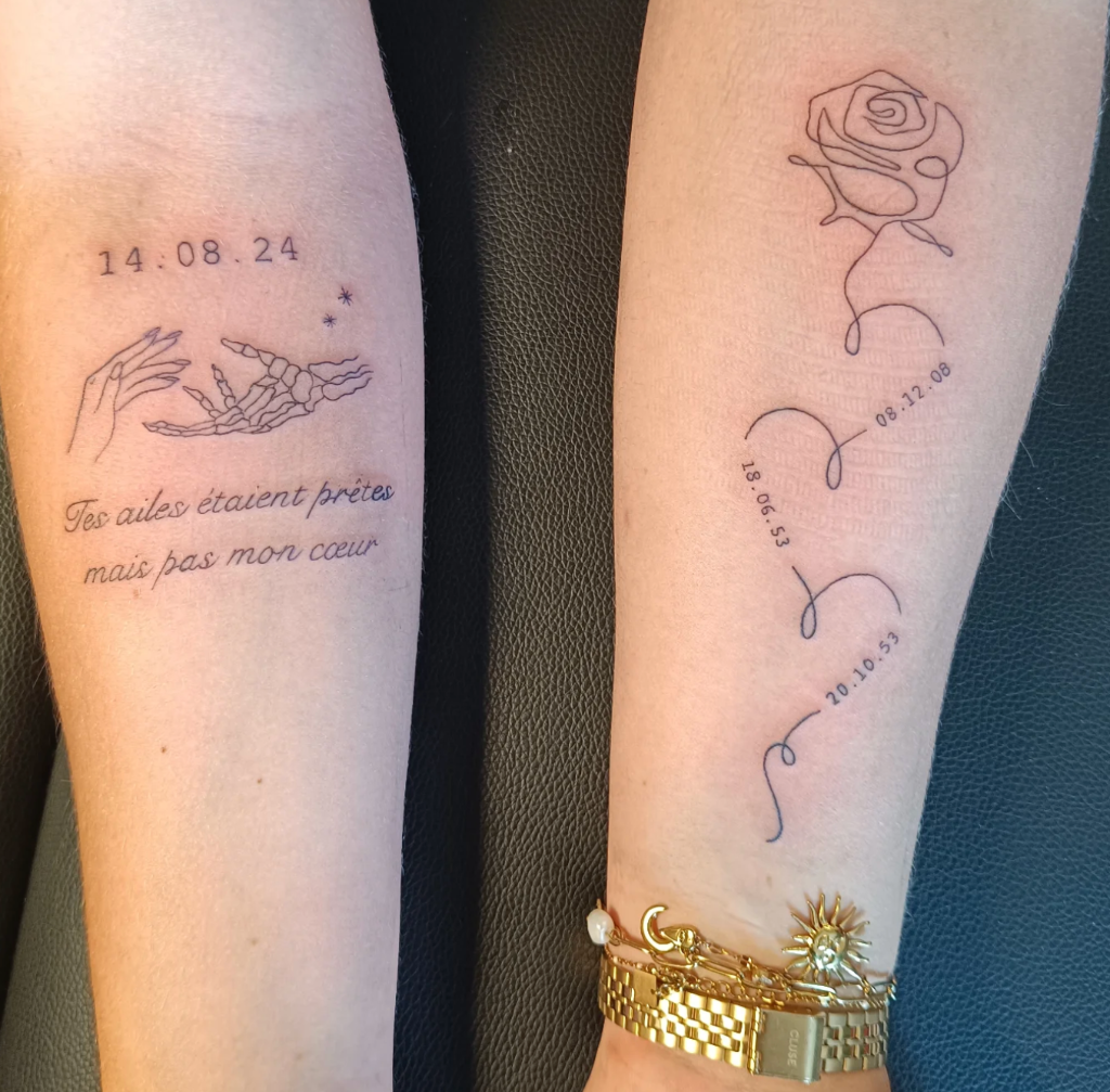 Tatouages Fine Line