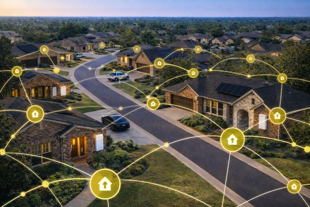 Virtual Power Plant microgrid network
