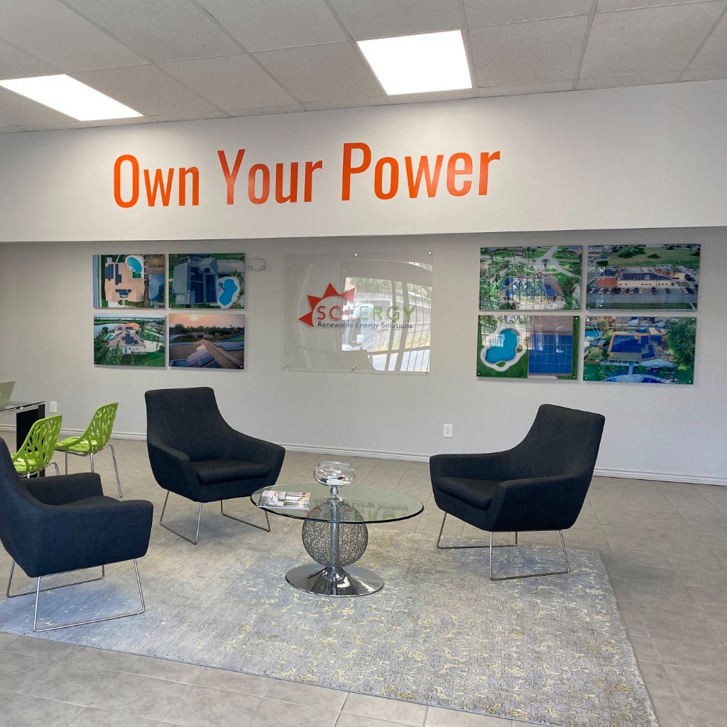 Solergy showroom - Own Your Power