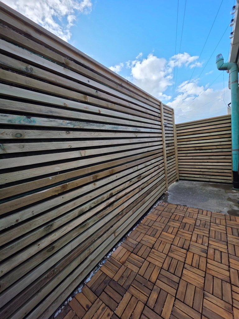 Wooden Fence Background