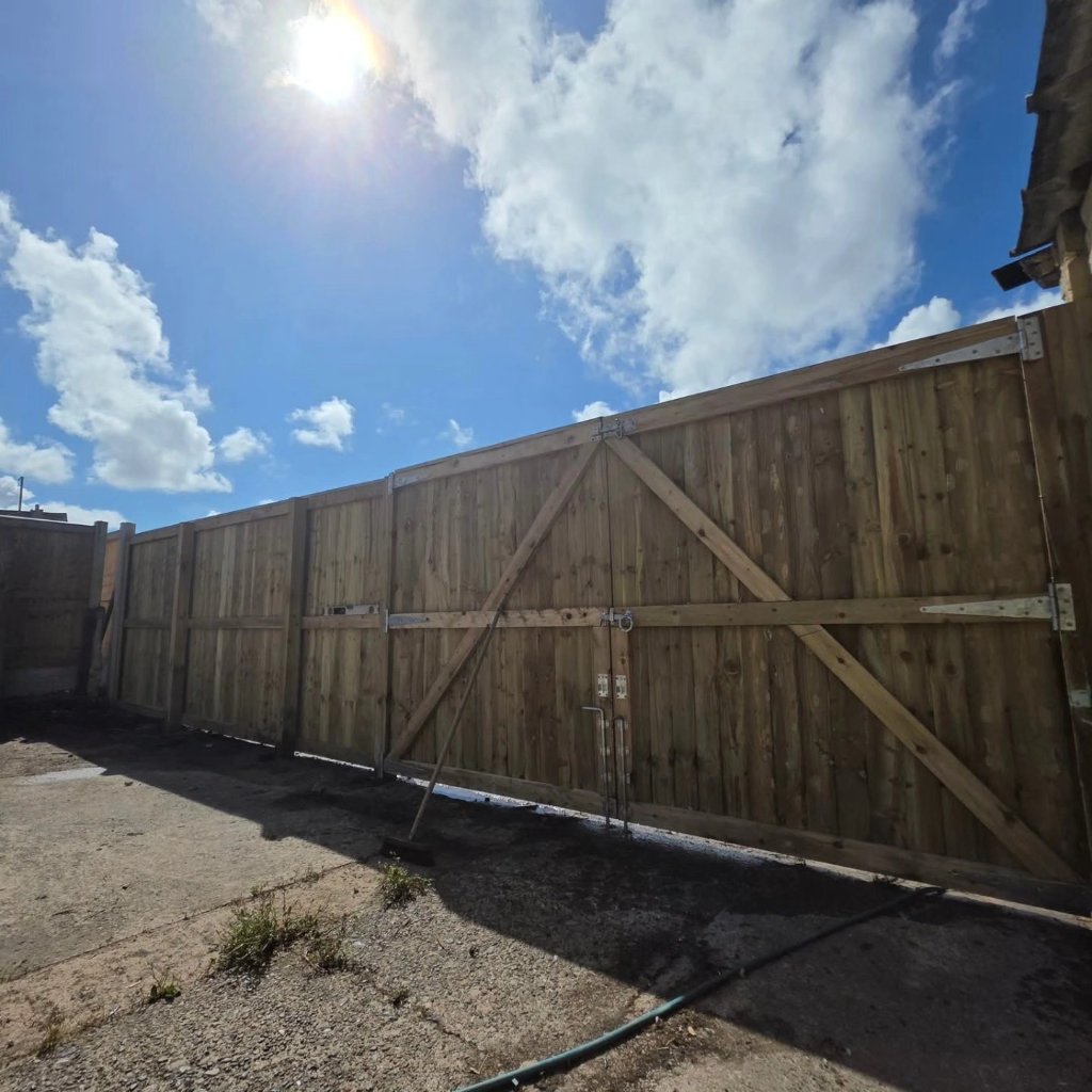 Wooden Gate Fencing Chorley Lancashire