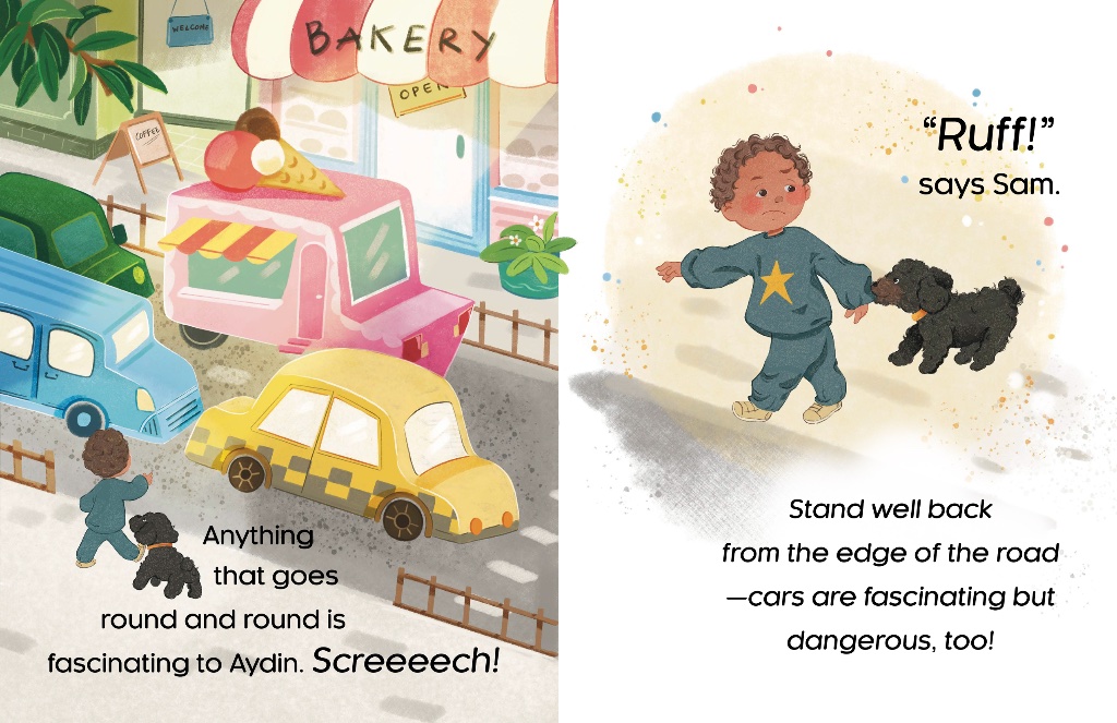 Aydin Stays Safe illustration - Cars