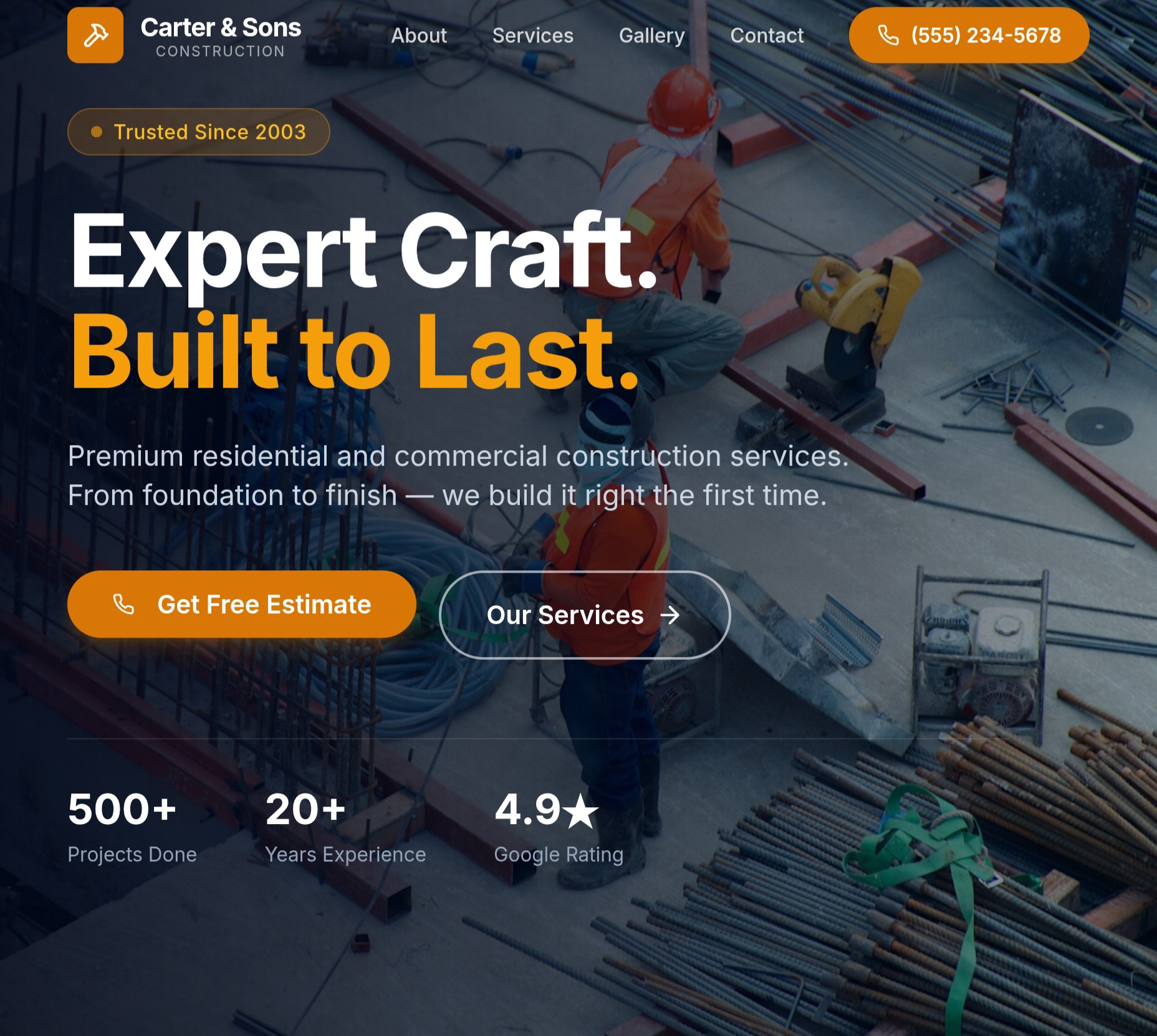 Local Business Connect.  template preview