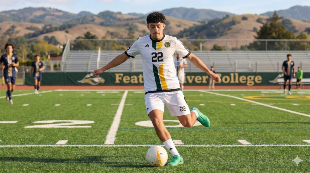 Lukas Luburic — NJCAA soccer player at Feather River College, placed by Upper 90 College