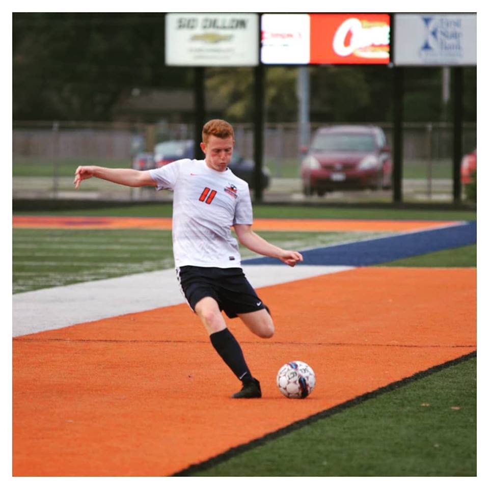 Daniel McBriarty — NAIA soccer player at Midland University, placed by Upper 90 College