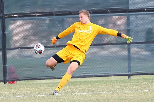 Todd Whittaker — NCAA Division III soccer player at Trinity University, placed by Upper 90 College