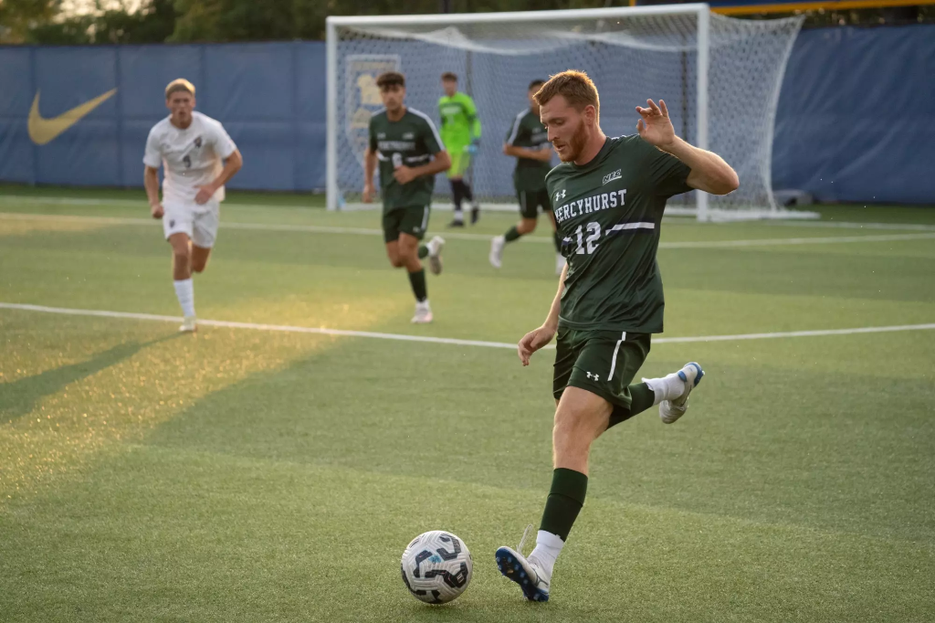 Ryan Mrvcic — NCAA Division I soccer player at Mercyhurst University, placed by Upper 90 College