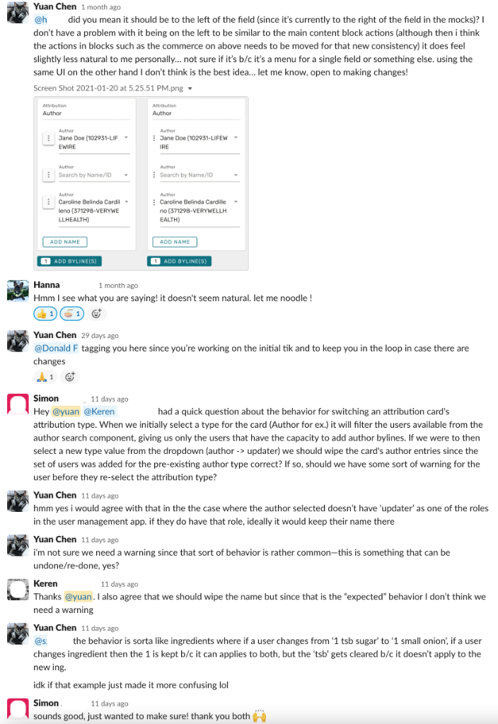 Conversation snippet 2