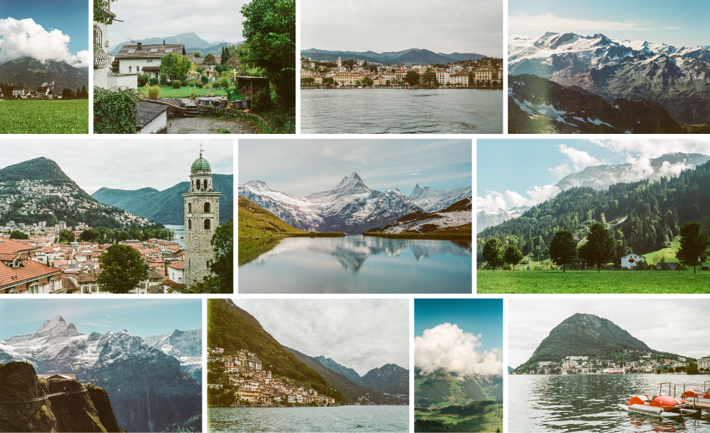 Switzerland (Bachalpsee, Endelberg, Lugano, Mount Titlis, Kriens, Luzern) — 2021