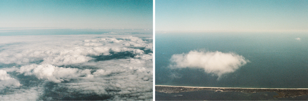 Outside an airplane window ☁️ — 2021