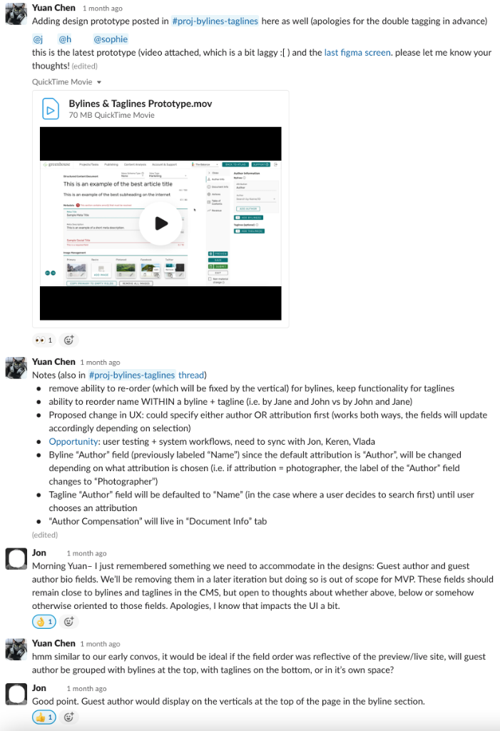 Conversation snippet 1