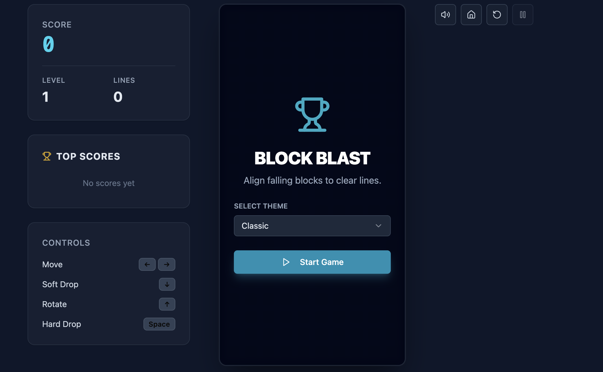 Block Game - Block Blast Blitz template preview
