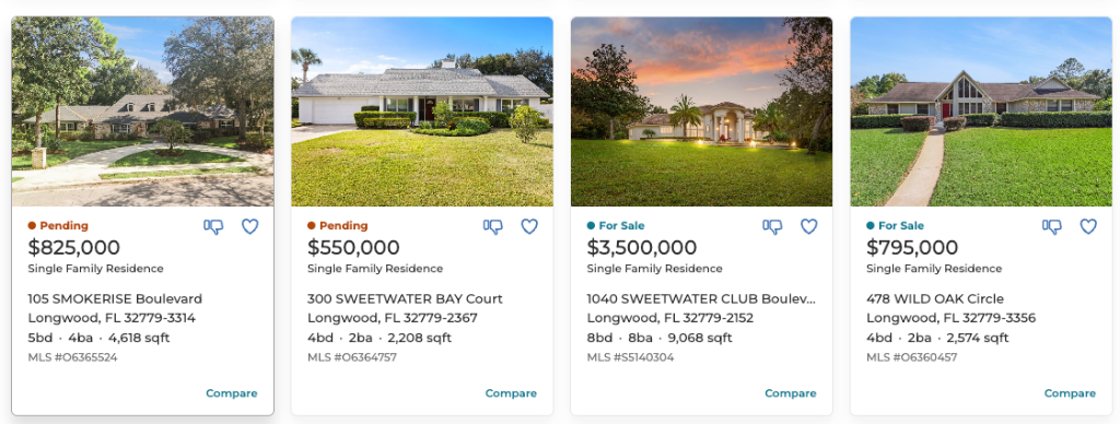 MLS Comparable Sales Report
