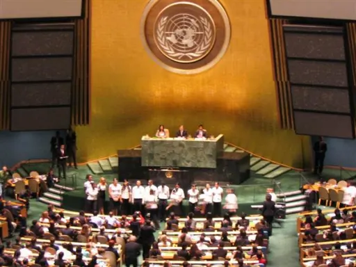 Student delegates at MUN