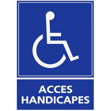 Accès handicapés