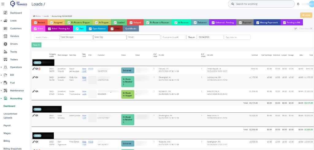 1-Click Invoicing