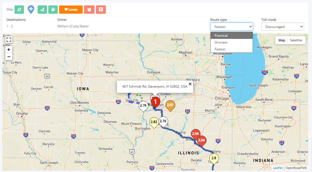 Complete Trip/Week Driver Planner