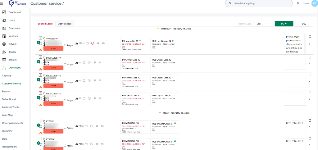Dispatcher Performance Monitoring