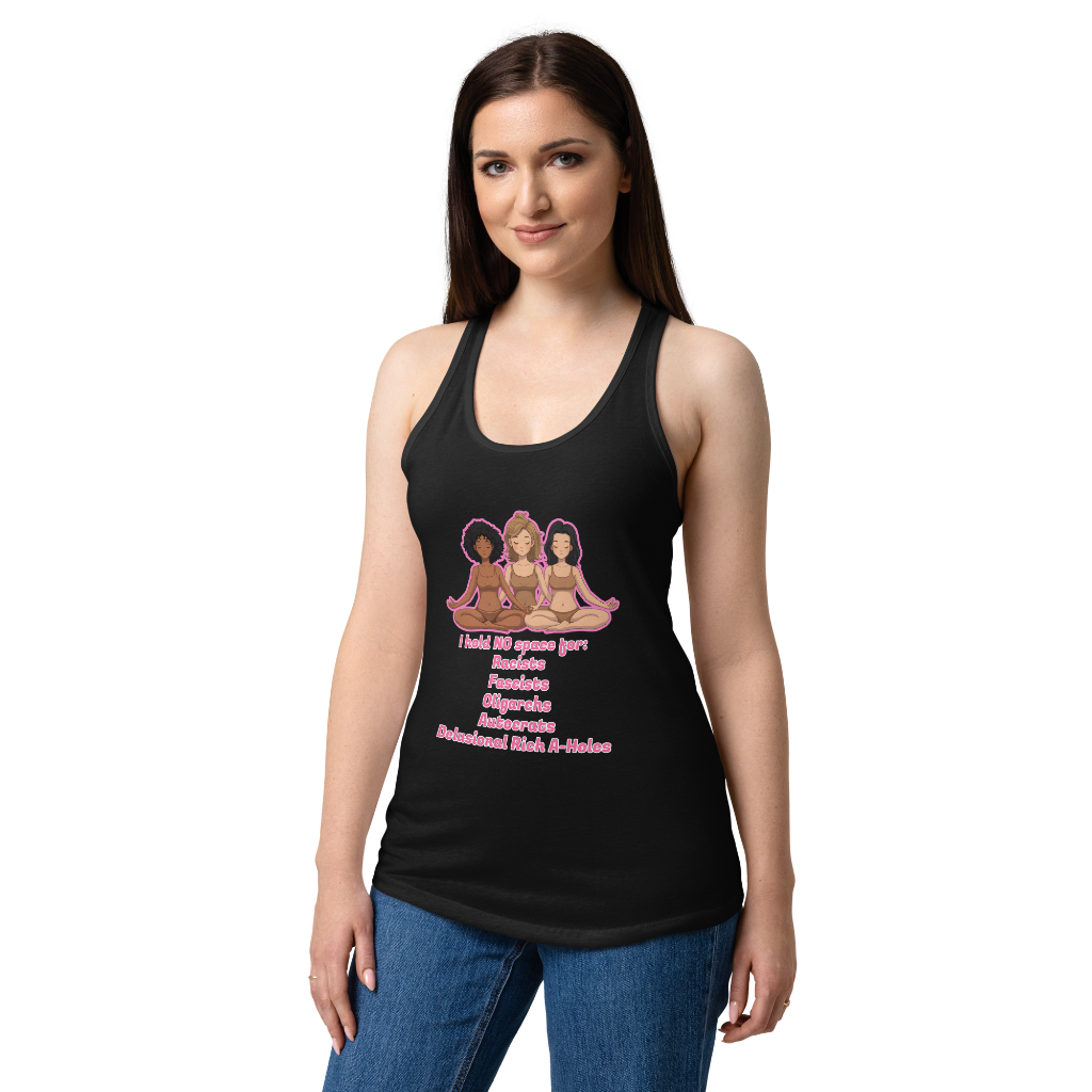 Yoga ladies 2-Women’s fitted racerback tank top