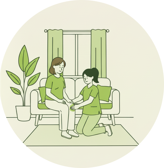 Hausbesuch – Behandlung