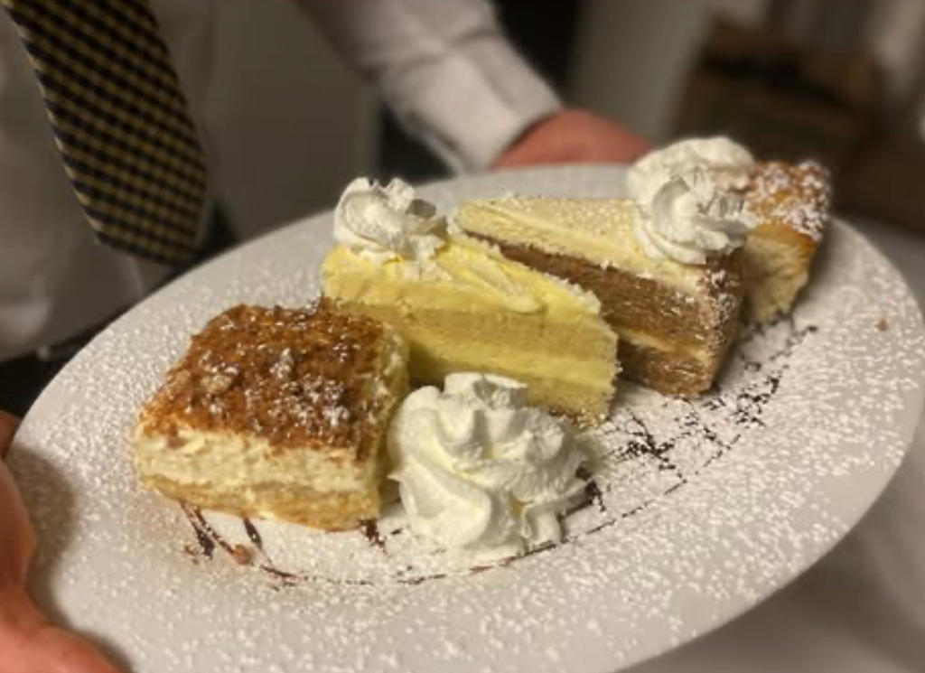 Italian dessert platter