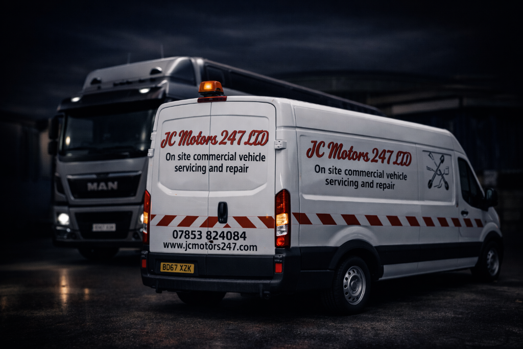 JC Motors 247 mobile service van