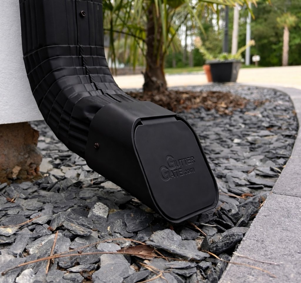 GutterGate downspout cap — Downspout Critter Blocker