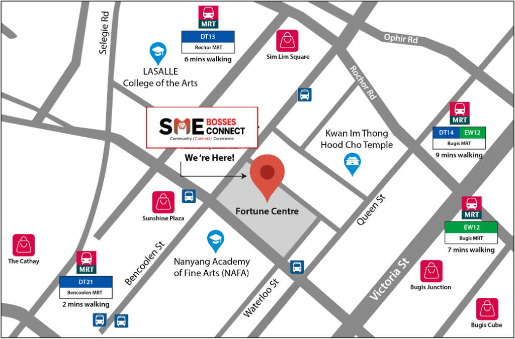 Location Map - Fortune Centre Singapore