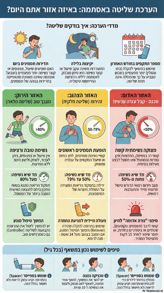 האם האסתמה שלך בשליטה?