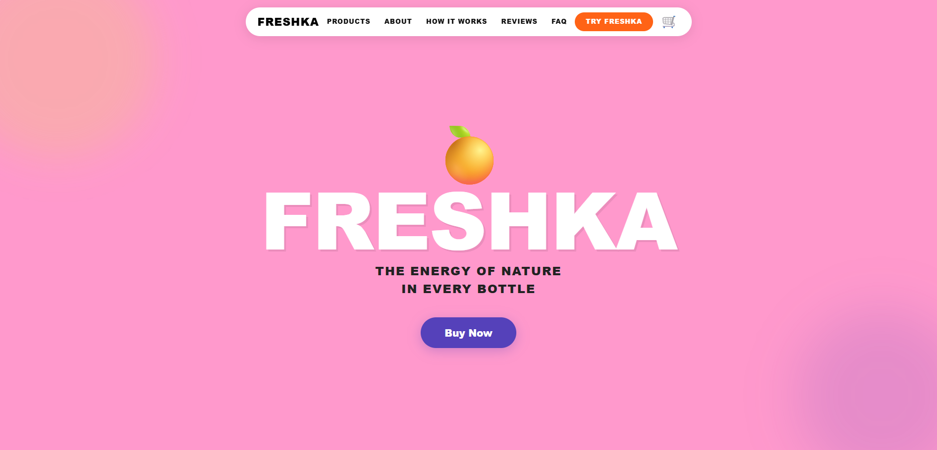 Freshka template preview