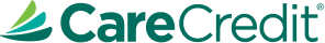 CareCredit financing logo - 0% APR dental financing available in Littleton CO