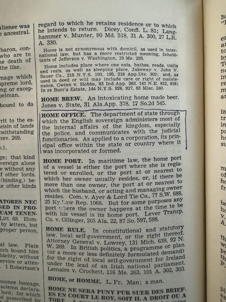 Legal documentation and home office records