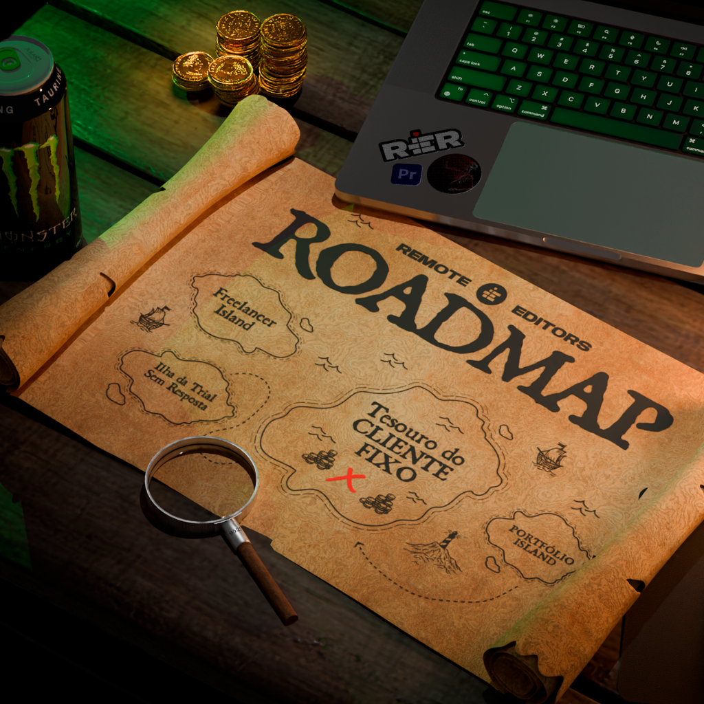 Remote Editors Roadmap - Mapa do Tesouro