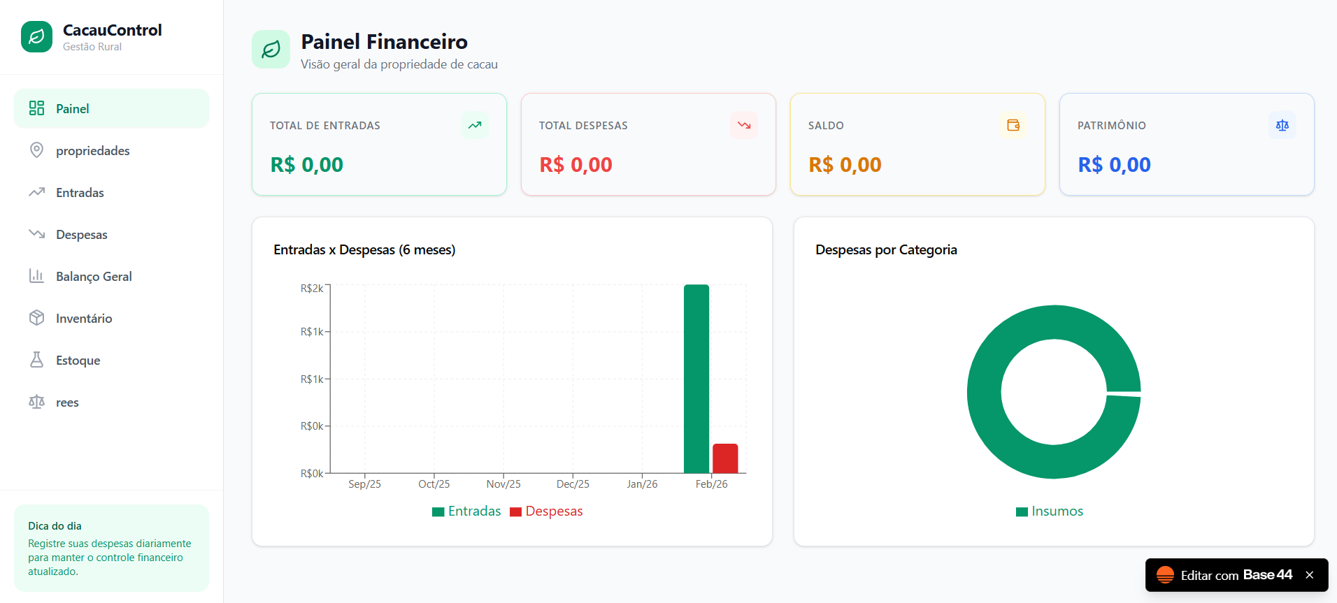Cocoa Control template preview