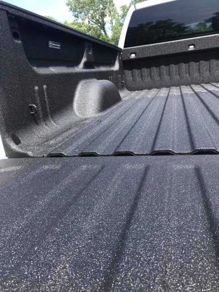 Bed liner install 9