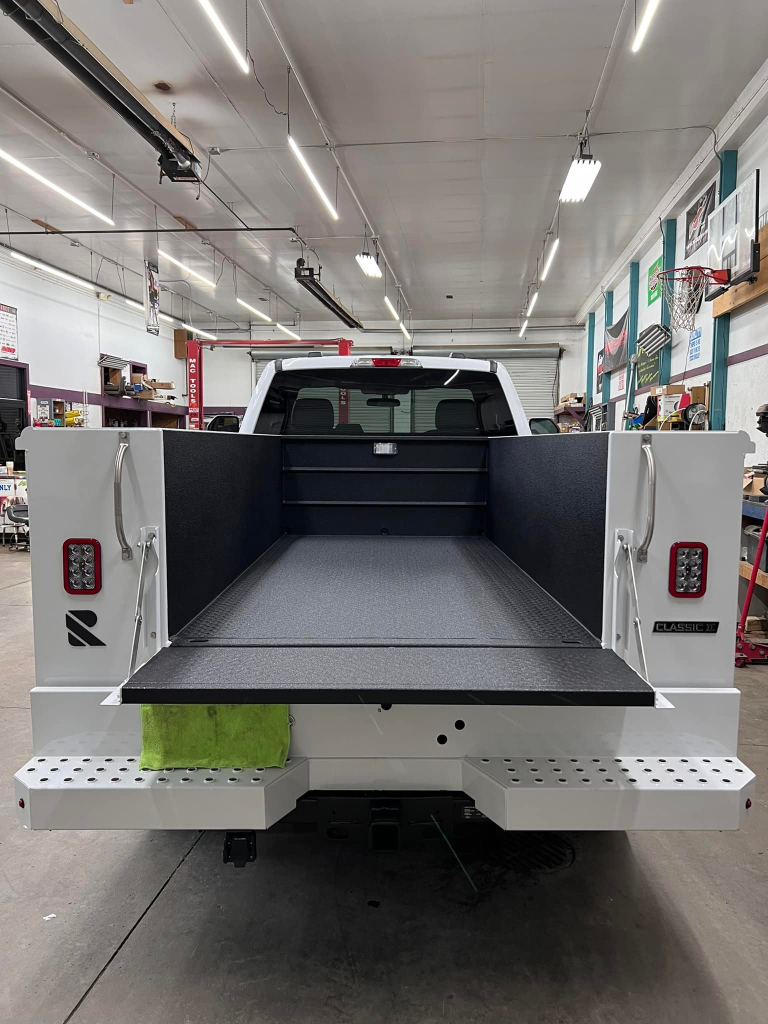Bed liner install 8